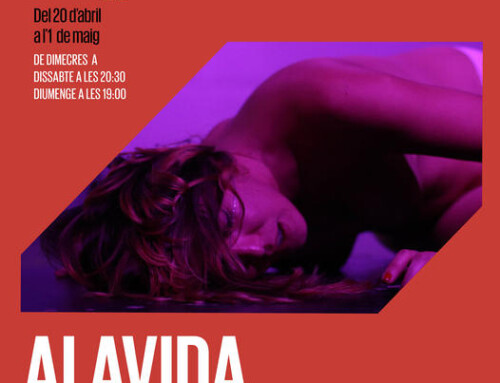 “Alavida o cómo decir adiós” de les exalumnes Lluna Gay en la dramatúrgia i interpretació i direccio de la Laia Alberch al Teatre La Gleva.
