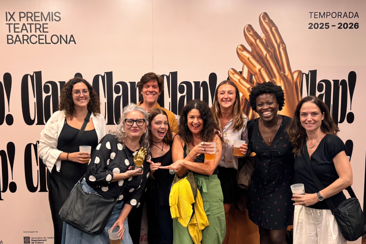 IX gala dels Premis Teatre Barcelona amb presència Eòlica Portes Obertes 2021